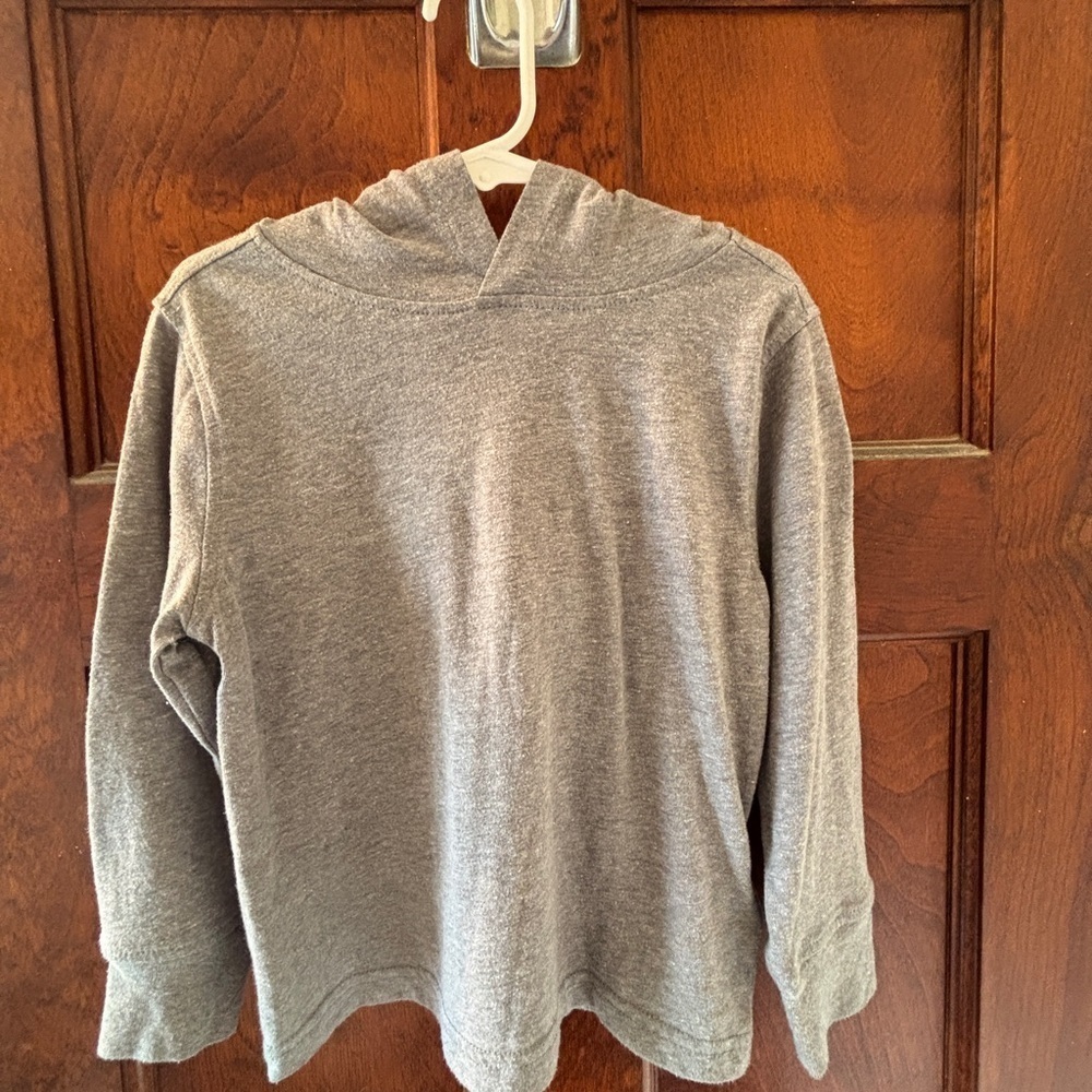 J. Crew Crewcuts 2-3T Light+Warm Heather Gray Hoodie. Exclnt Condition.